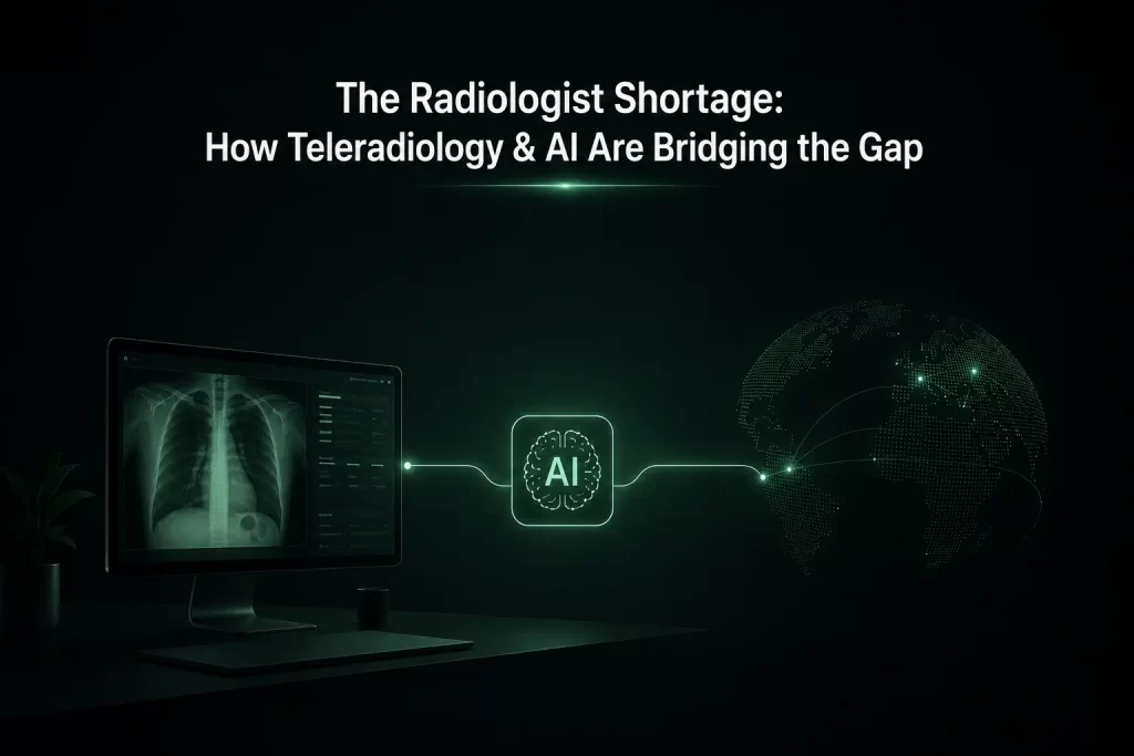 The Radiologist Shortage How Teleradiology & AI Are Bridging the Gap