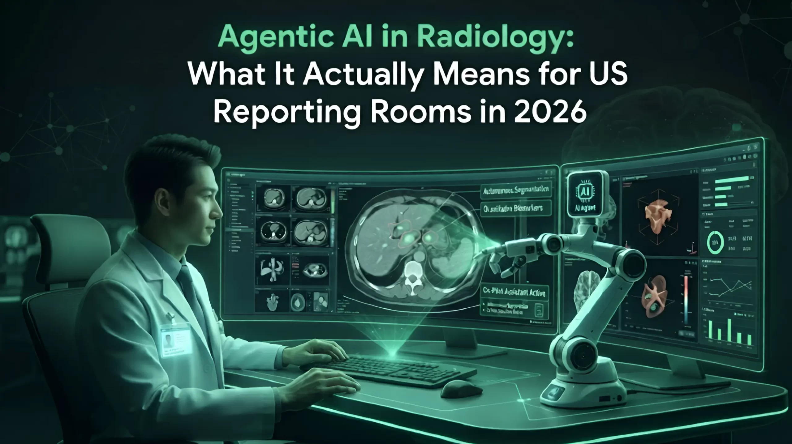 Agentic AI in Radiology: What It Actually Means for US Reporting Rooms in 2026